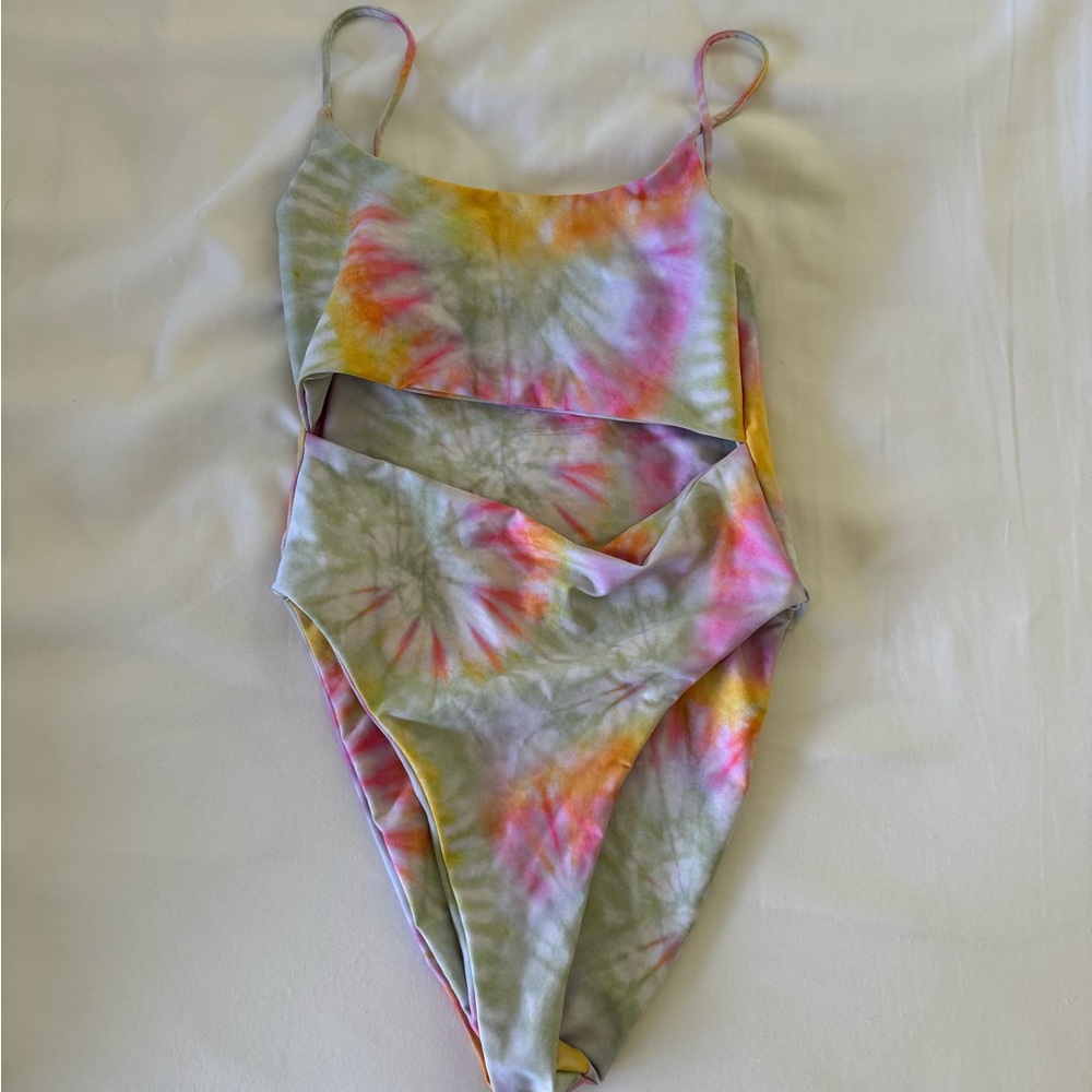 Skatie Tie-Dye One Piece Swimsuit